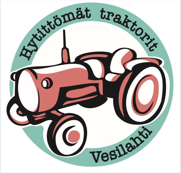 Hytittömät traktorit Vesilahti -logo