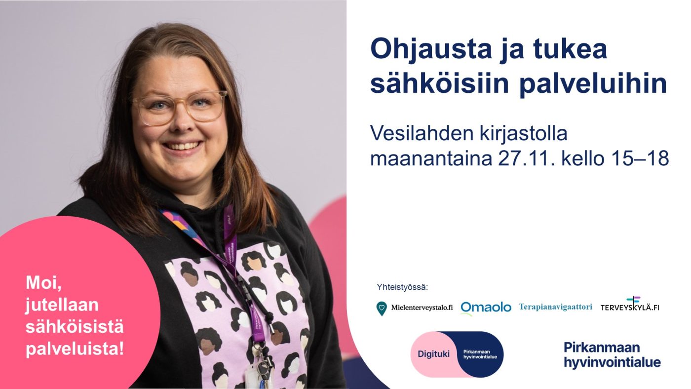 Pirhan digituen tapahtuman mainos vaakakuvana
