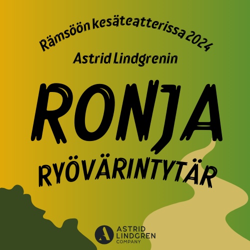 Rämsöön kesäteatterin Ronja Ryövärintytär -mainos